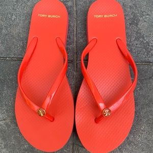 Tori Burch Flip Flops Size 9
